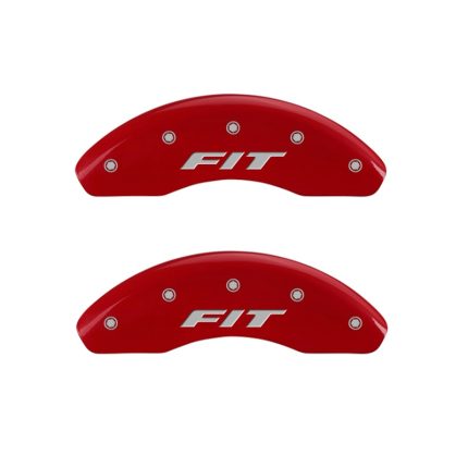 Front Set 2 Caliper Covers Engraved Front Fit 2009-2019 Honda Fit MGP Caliper Covers