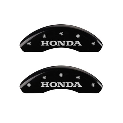 Front Set 2 Caliper Covers Engraved Front Honda 1997-2000 Honda Civic MGP Caliper Covers