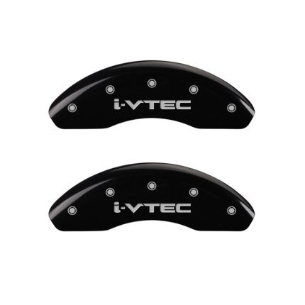 Front Set 2 Caliper Covers Engraved Front I-Vtec 2012-2015 Honda Civic MGP Caliper Covers