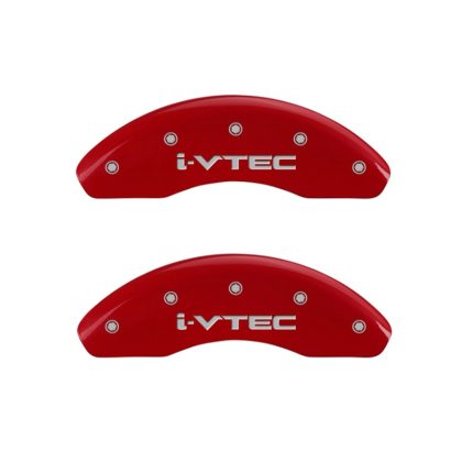 Front Set 2 Caliper Covers Engraved Front I-Vtec 2012-2015 Honda Civic MGP Caliper Covers