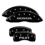 Set Of 4 Caliper Covers Engraved Front Honda Engraved Rear Pilot 2009-2023 Honda Pilot MGP Caliper Covers