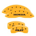 Set Of 4 Caliper Covers Engraved Front Honda Engraved Rear Pilot 2009-2023 Honda Pilot MGP Caliper Covers - Image 3
