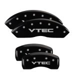 Set Of 4 Caliper Covers Engraved Front And Rear Vtech 2003-2008 Honda Pilot MGP Caliper Covers