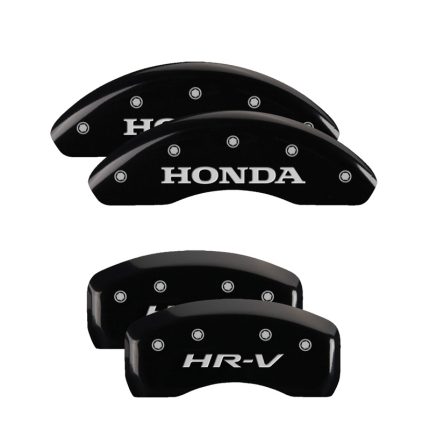 Set Of 4 Caliper Covers Engraved Front Honda Engraved Rear Hr-V 2019-2023 Honda HR-V MGP Caliper Covers