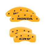 ⁦Set Of 4 Caliper Covers Engraved Front Honda Engraved Rear Cr-V 2004-2004 Honda CR-V MGP Caliper Covers⁩ - الصورة ⁦3⁩