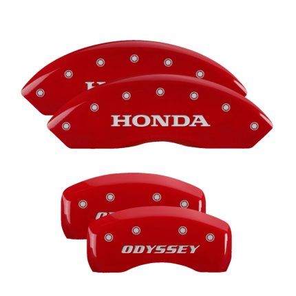 Set Of 4 Caliper Covers Engraved Front Honda Engraved Rear Odyssey 2018-2023 Honda Odyssey MGP Caliper Covers