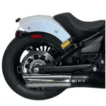 25-Present 4 Inch Indian Scout 2-1 Slip-on with Blunt Force Tip - Black (221-2295-B4-Z) TAB Performance
