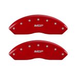 ⁦Set of 4 Caliper Covers Engraved Front and Rear MGP 2024-2024 Mazda Mazda3 MGP Caliper Covers⁩ - الصورة ⁦2⁩