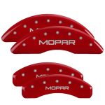 Set Of 4 Caliper Covers Engraved Front And Rear Mopar 2004-2008 Chrysler Pacifica MGP Caliper Covers - Image 2