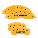 Set Of 4 Caliper Covers Engraved Front And Rear Mopar 2007-2014 Chrysler Sebring MGP Caliper Covers - Image 3