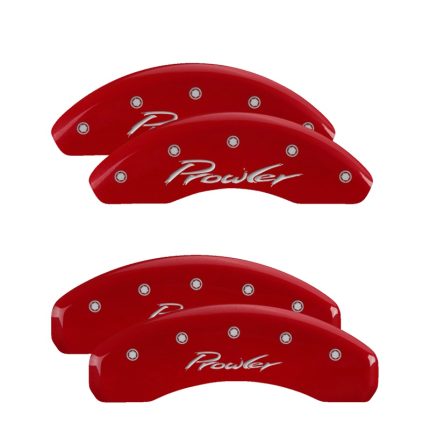 Set Of 4 Caliper Covers Engraved Front And Rear Prowler 1997-2002 Chrysler Prowler MGP Caliper Covers