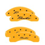 Set Of 4 Caliper Covers Engraved Front And Rear Prowler 1997-2002 Chrysler Prowler MGP Caliper Covers - Image 3