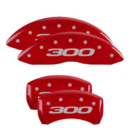 Set Of 4 Caliper Covers Engraved Front And Rear 300 2017 2011-2023 Chrysler 300 18 Inch Wheel MGP Caliper Covers