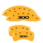 ⁦Set Of 4 Caliper Covers Engraved Front And Rear 300 2011-2023 Chrysler 300 18 inches⁩ - الصورة ⁦3⁩