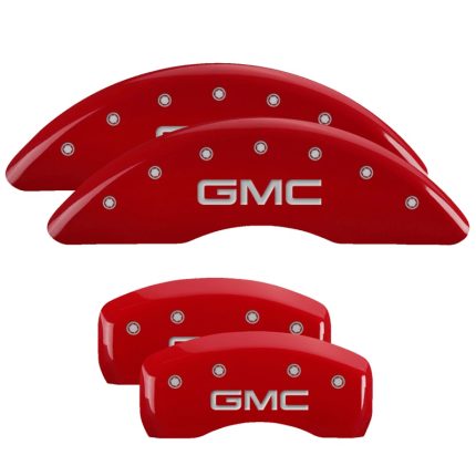 Set Of 4 Caliper Covers Engraved Front And Rear GMC 2007-2017 GMC Acadia MGP Caliper Covers