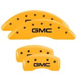 ⁦Set Of 4 Caliper Covers Engraved Front And Rear GMC 2007-2017 GMC Acadia MGP Caliper Covers⁩ - الصورة ⁦3⁩