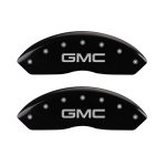 Front Set 2 Caliper Covers Engraved Front GMC 1997-2000 GMC Yukon MGP Caliper Covers