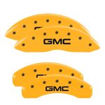 Set Of 4 Caliper Covers Engraved Front And Rear GMC 2009-2014 GMC Savana MGP Caliper Covers - Image 3