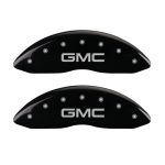 Front Set 2 Caliper Covers Engraved Front GMC 2004-2012 GMC Canyon MGP Caliper Covers