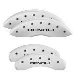 ⁦Set Of 4 Caliper Covers Engraved Front And Rear Denali 2024-2024 GMC Sierra MGP Caliper Covers⁩ - الصورة ⁦4⁩