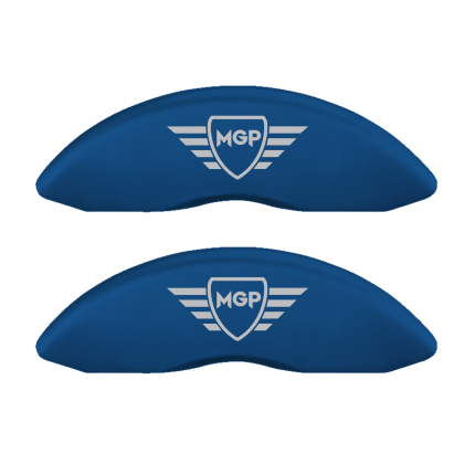 Set Of 4 Caliper Covers Engraved Front And Rear MGP 2024-2024 GMC Sierra MGP Caliper Covers