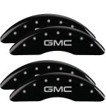Set Of 4 Caliper Covers Engraved Front And Rear GMC 2024-2025 GMC Sierra MGP Caliper Covers
