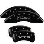 Set Of 4 Caliper Covers Engraved Front Cadillac Engraved Rear Xts 2013-2019 Cadillac XTS MGP Caliper Covers