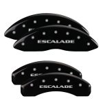 Set Of 4 Caliper Covers Engraved Front And Rear Escalade 2007-2020 Cadillac Escalade MGP Caliper Covers