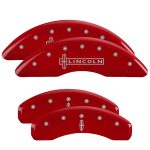 Set Of 4 Caliper Covers Engraved Front Lincoln Engraved Rear Star Logo 2007-2009 Lincoln Navigator MGP Caliper Covers - Image 2
