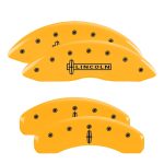 ⁦Set Of 4 Caliper Covers Engraved Front Lincoln Engraved Rear Star Logo 2010-2017 Lincoln Navigator MGP Caliper Covers⁩ - الصورة ⁦3⁩