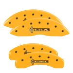 ⁦Set Of 4 Caliper Covers Engraved Front And Rear Lincoln 2010-2017 Lincoln Navigator MGP Caliper Covers⁩ - الصورة ⁦3⁩