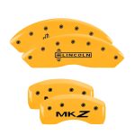 ⁦Set Of 4 Caliper Covers Engraved Front Lincoln Engraved Rear Mkz 2020-2020 Lincoln MKZ 18 inches⁩ - الصورة ⁦3⁩