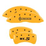 Set Of 4 Caliper Covers Engraved Front Lincoln Engraved Rear Mks 2013-2016 Lincoln MKS MGP Caliper Covers - Image 3