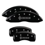 Set Of 4 Caliper Covers Engraved Front And Rear Lincoln 2016-2018 Lincoln MKX MGP Caliper Covers