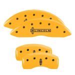 Set Of 4 Caliper Covers Engraved Front Lincoln Engraved Rear Star Logo 2020-2020 Lincoln Continental 18 inches - Image 3