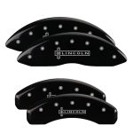 Set Of 4 Caliper Covers Engraved Front And Rear Lincoln 2021-2024 Lincoln Navigator MGP Caliper Covers