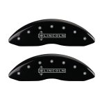 Set Of 4 Caliper Covers Engraved Front Lincoln Engraved Rear Star Logo 2018-2021 Lincoln Navigator MGP Caliper Covers