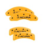 Set Of 4 Caliper Covers Engraved Front And Rear Acura 1999-2003 Acura TL MGP Caliper Covers - Image 3
