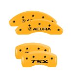Set Of 4 Caliper Covers Engraved Front Acura Engraved Rear Tsx 2004-2008 Acura TSX MGP Caliper Covers - Image 3