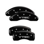 Set Of 4 Caliper Covers Engraved Front And Rear Vtech 2004-2008 Acura TL MGP Caliper Covers