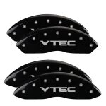 Set Of 4 Caliper Covers Engraved Front And Rear Vtech 1999-2004 Acura RL MGP Caliper Covers