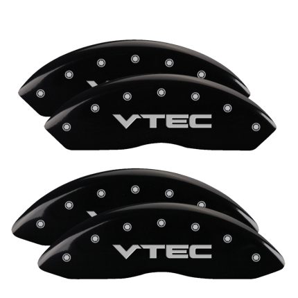 Set Of 4 Caliper Covers Engraved Front And Rear Vtech 1999-2004 Acura RL MGP Caliper Covers