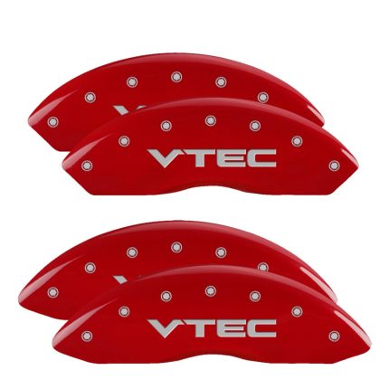 Set Of 4 Caliper Covers Engraved Front And Rear Vtech 1999-2004 Acura RL MGP Caliper Covers