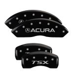 Set Of 4 Caliper Covers Engraved Front Acura Engraved Rear Tsx 2009-2014 Acura TSX MGP Caliper Covers