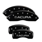 Set Of 4 Caliper Covers Engraved Front And Rear Acura 2016-2018 Acura RDX MGP Caliper Covers