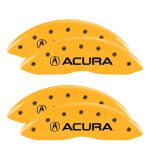 Set Of 4 Caliper Covers Engraved Front And Rear Acura 2022-2024 Acura MDX MGP Caliper Covers - Image 3
