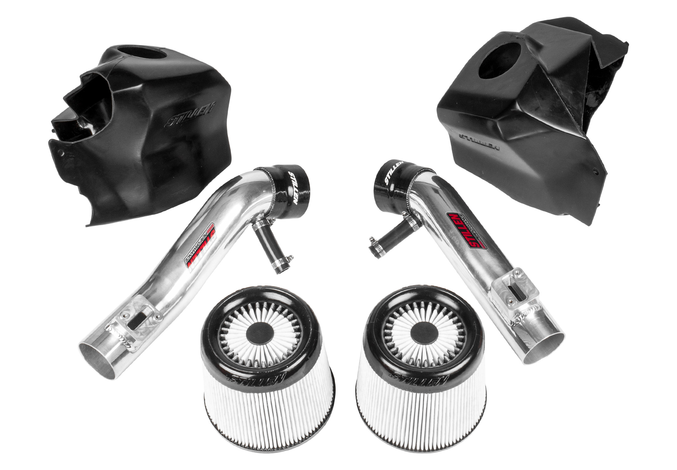 402843DF_1-DJJX Infiniti Gen 2 Air Intake Kit V36 Dry Filter For 07-09 Infiniti G35, G37, Q40, Q60 08-09 Infiniti EX35 Gen 2 Stillen - Image 1