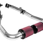 350Z Hi-Flow Ultra Long Dual Tube Air Intake Gen 3 Z33 Oil Filter For 07-09 Nissan 350Z Stillen