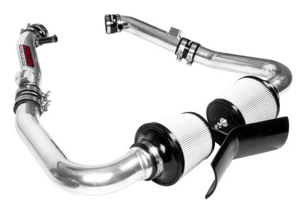 Infiniti G37 Dual Ultra Long Tube Air Intake Kit Gen 3 V36 Dry Filter For 09-13 Infiniti G37 Stillen