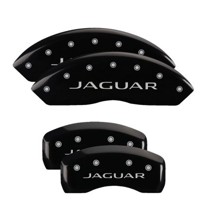 Set Of 4 Caliper Covers Engraved Front Jaguar Engraved Rear Jaguar 2012 2006-2015 Jaguar XJ8 MGP Caliper Covers